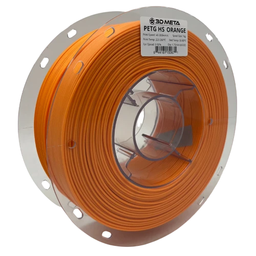 3D Meta PETG HS Orange 1KG Spool M-PETGHS-ORA-1KGX1.75MM