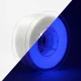 3D Meta Glow in the Dark PLA Purple - Clear in Light 1KG Spool M-PLAG-PURP-1KGX1.75MM