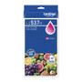 Brother LC-537 Magenta Ink Cartridge OEM