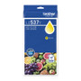 Brother LC-537 Yellow Ink Cartridge OEM