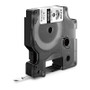 Dymo Rhino Black on White 19mm Tape Polyester