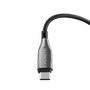Armoured Gen2 USB-C to USB-A Cable 1M – Black
