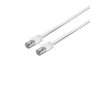 Unite CAT6 FTP RJ45 Ethernet M/M Cable – 1m – White 