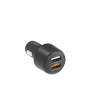 CarPower 30W Car Charger Dual Port USB-A - Black