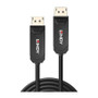 Lindy 15m Fibre Optic DP Cable