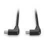 Lindy 1m USB 2.0 Type C Cable, 2 X 90Â° Right Angle