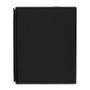 Marbig Refillable Display Book 20 Pocket Black