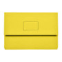 Marbig Slimpick Foolscap Document Wallet Yellow