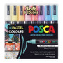 Posca PC-5M Medium Bullet Tip Soft Pack 8