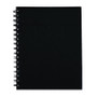 Spirax 511 Hard Cover Book 225X175mm 200Pg Black Pack 5