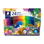 Staedtler Luna Fibre Tip Ast Box 24