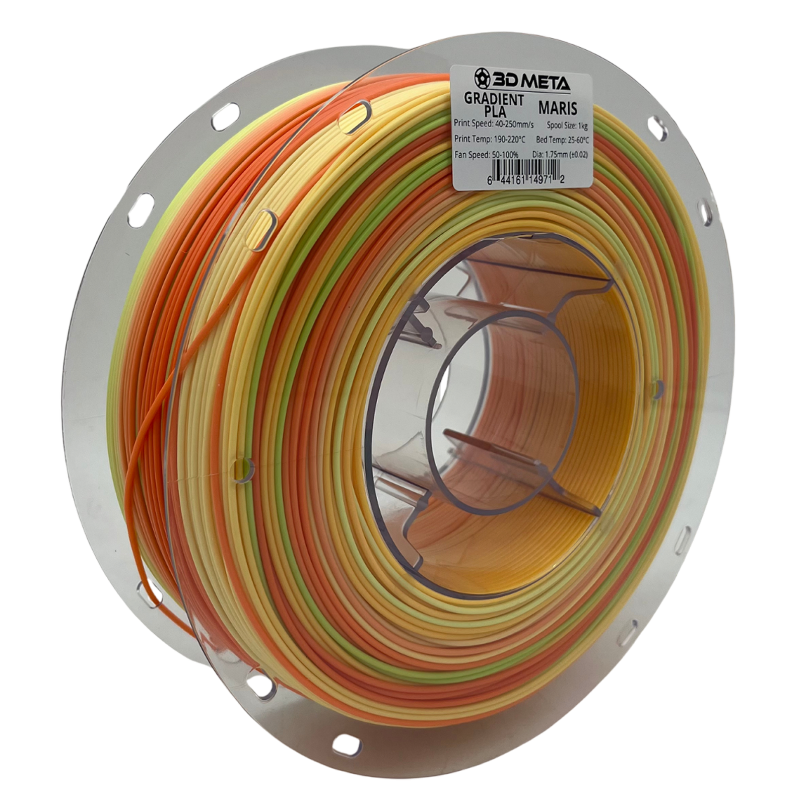3D Meta Gradient PLA Maris 1KG Spool M-PLA-GRMARIS-1KGX1.75MM
