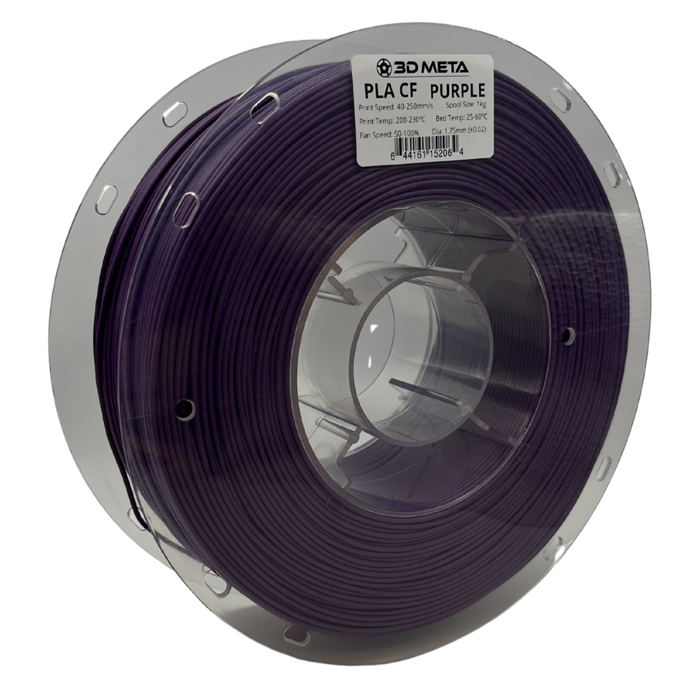 3D Meta Carbon Fiber PLA Purple 1KG Spool M-PLACF-PURP-1KGX1.75MM