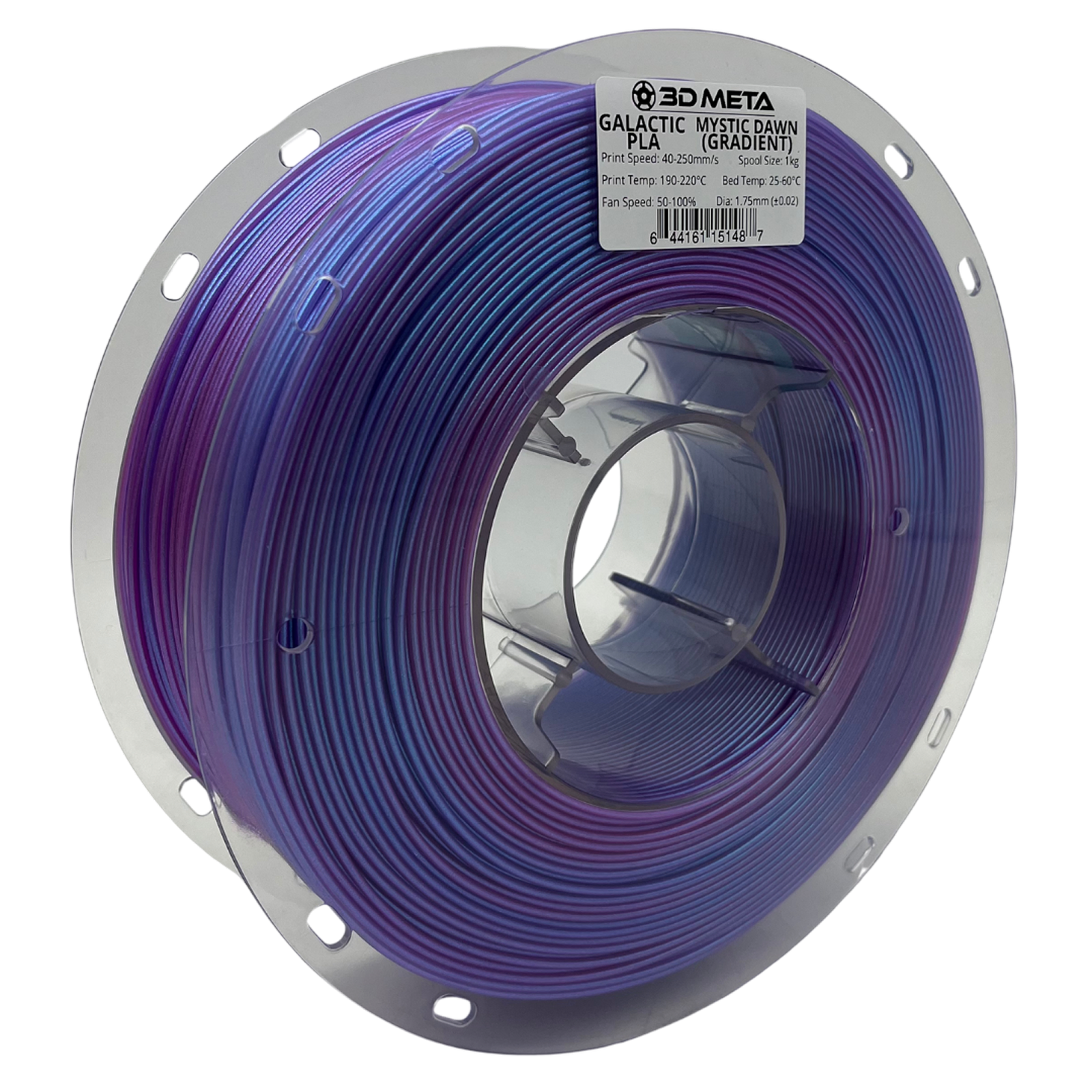 3D Meta Galactic PLA Mystic Dawn (Gradient) 1KG Spool M-PLAGAL-MYSDAWN-1KGX1.75MM