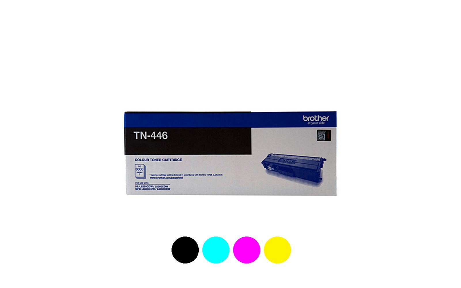 Brother TN-446 Magenta Toner Cartridge OEM