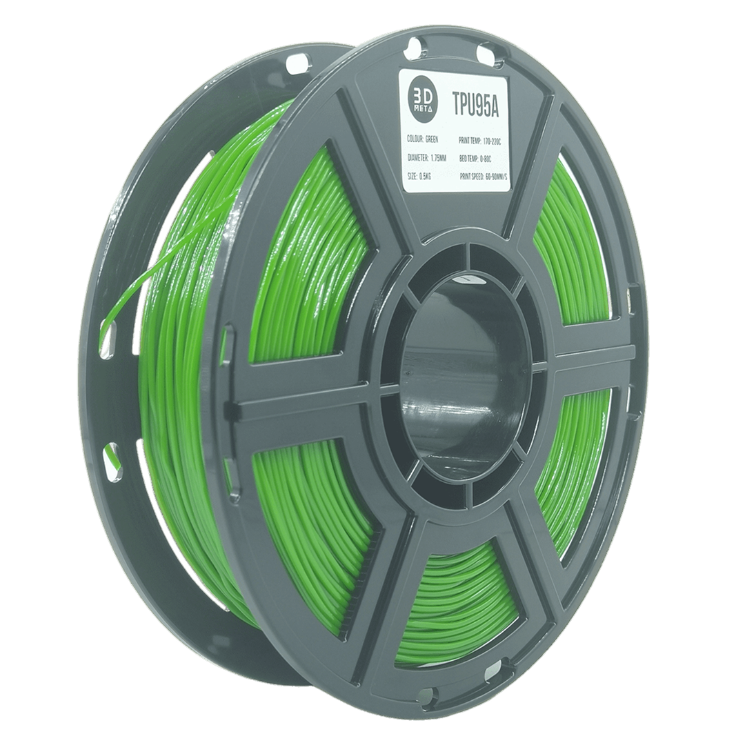 3D Meta TPU95A Black 1KG Spool M-TPU95A-BLA-1KGX1.75