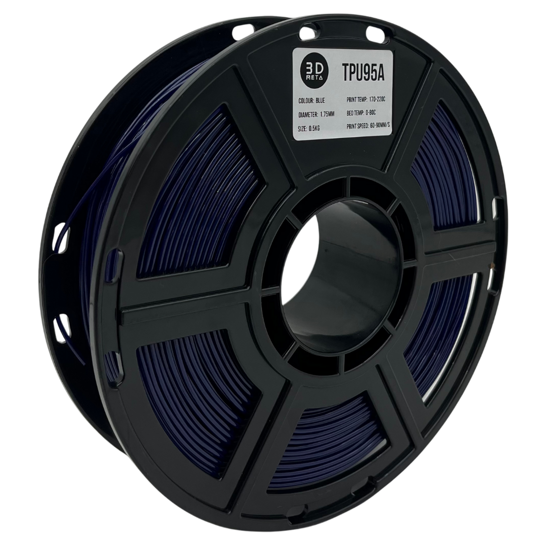 3D Meta TPU95A Blue 1KG Spool M-TPU95A-BLUE-1KGX1.75