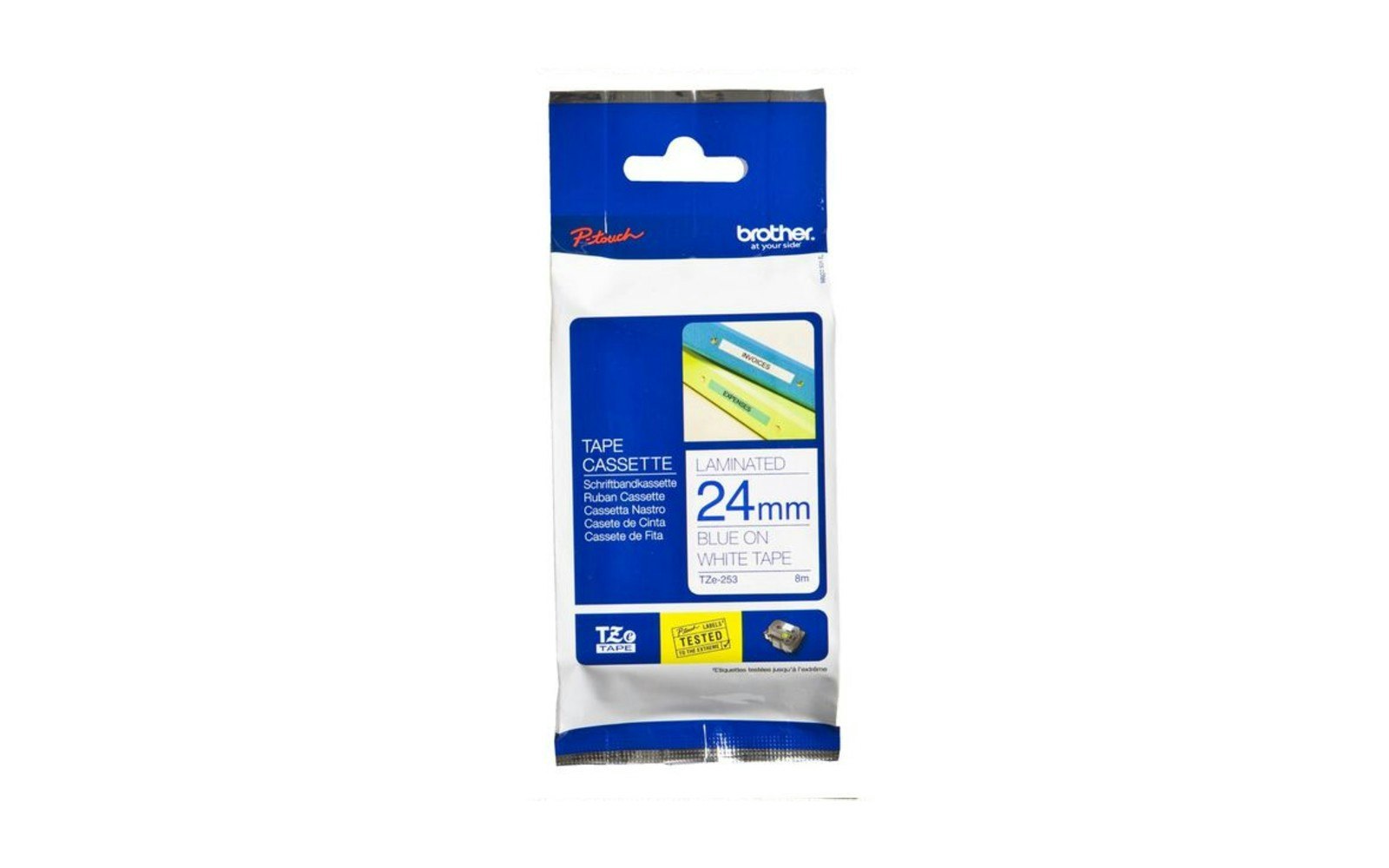 Brother TZe253 Labelling Tape Brother TZe253 Labelling Tape