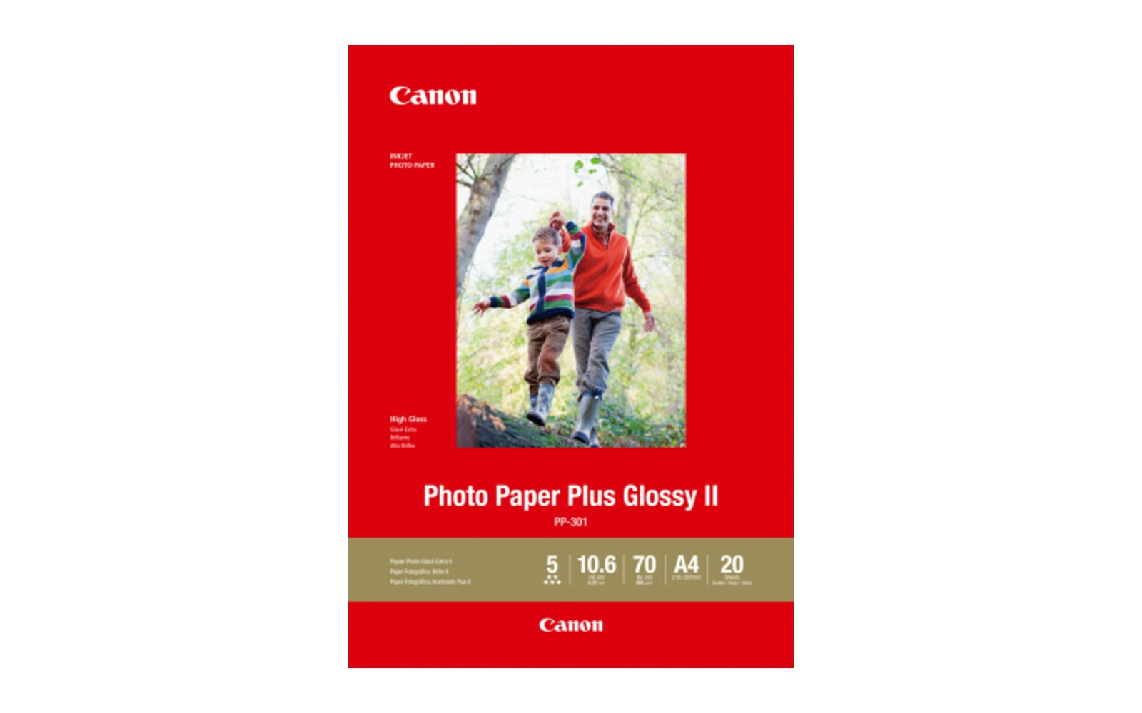 Canon A4 Photo Plus Glossy 20p OEM Canon A4 Photo Plus Glossy 20p OEM