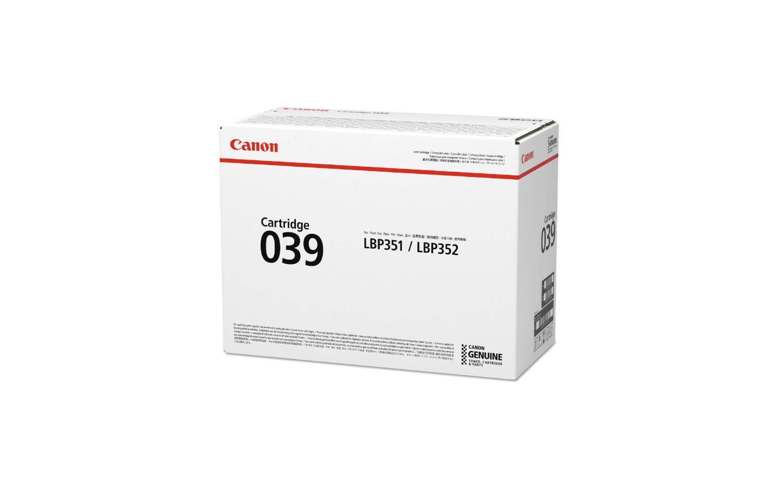 Canon CART039 Black Toner OEM