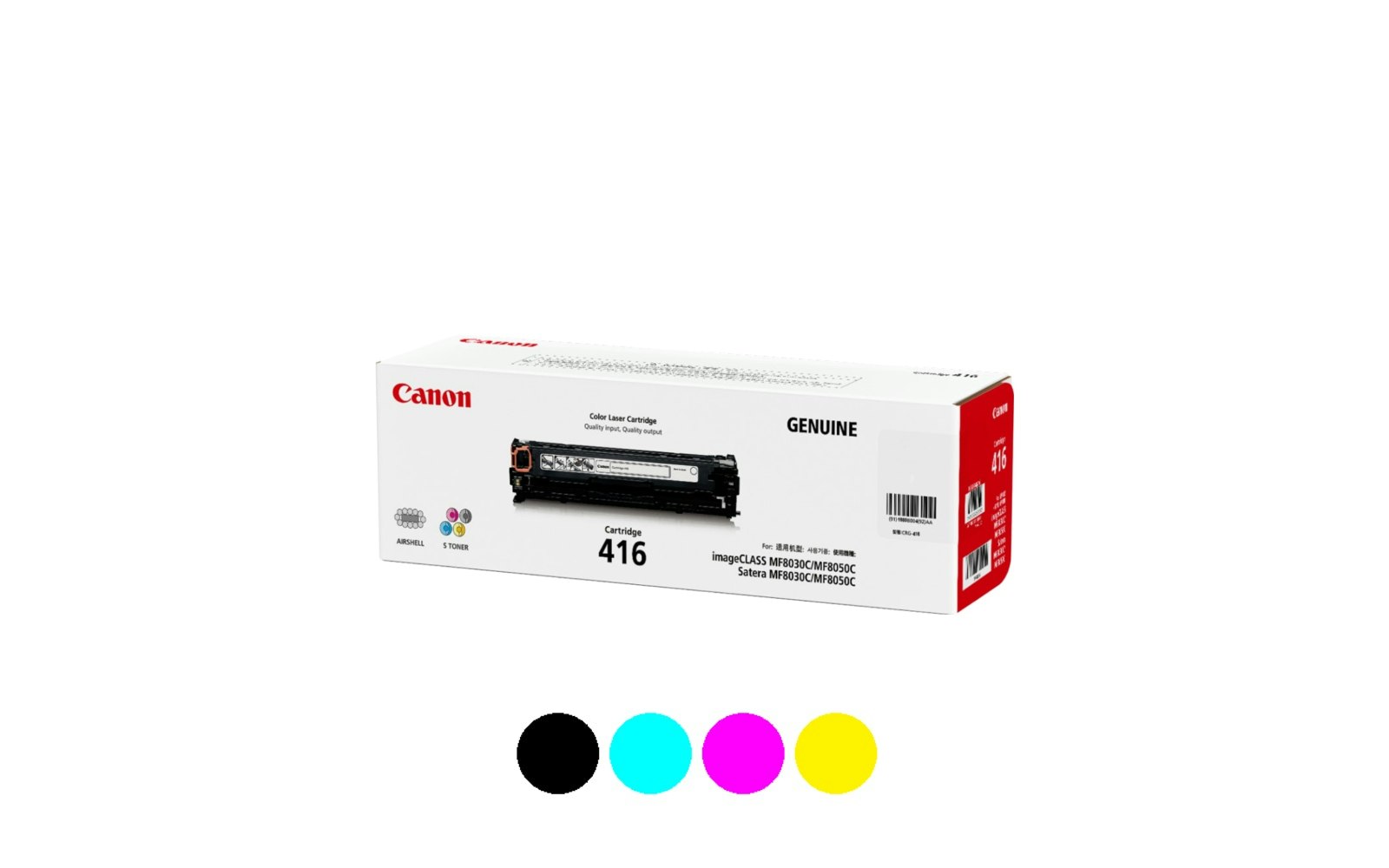 Canon CART416 Black Toner OEM