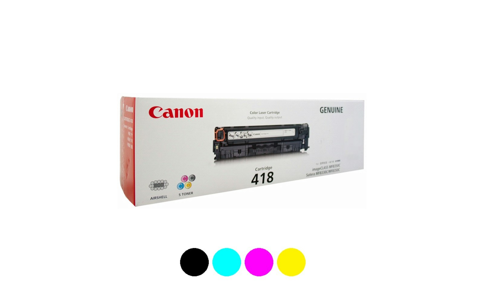 Canon CART418 Black Toner OEM