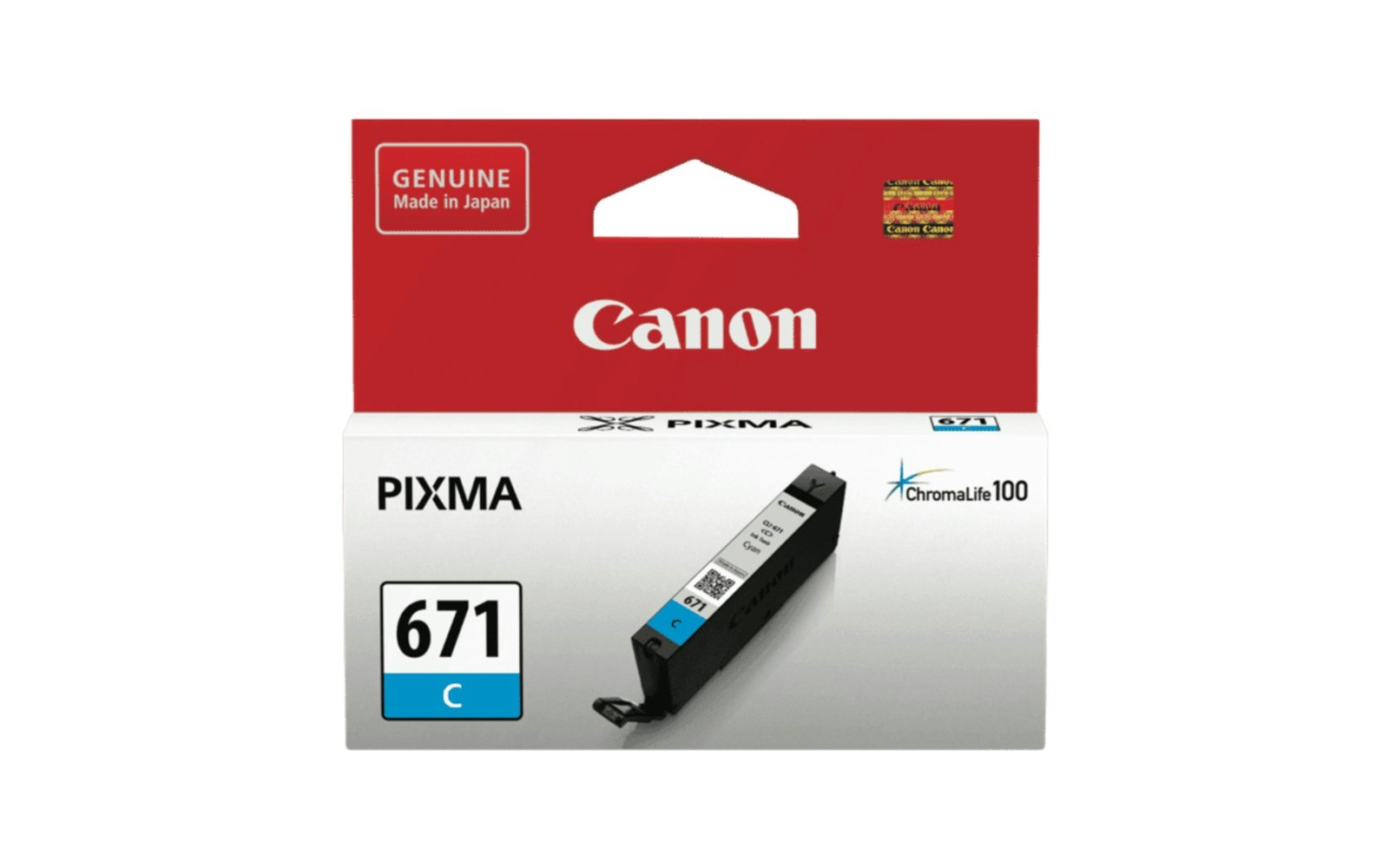 Canon CLI-671 Cyan Ink Cartridge OEM
