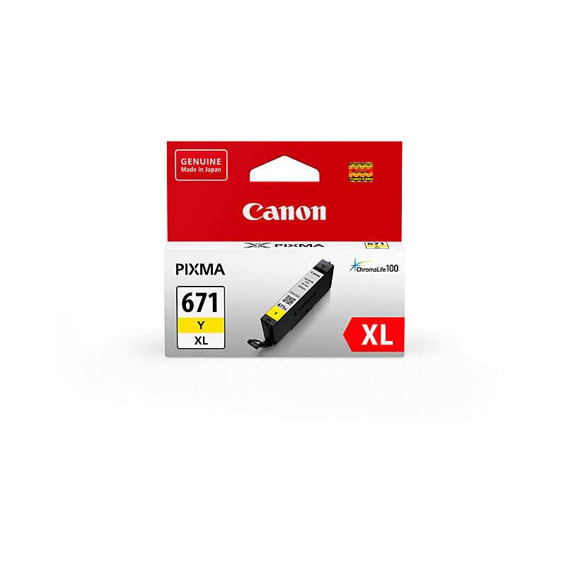 Canon CLI-671XL Yellow Ink Cartridge OEM