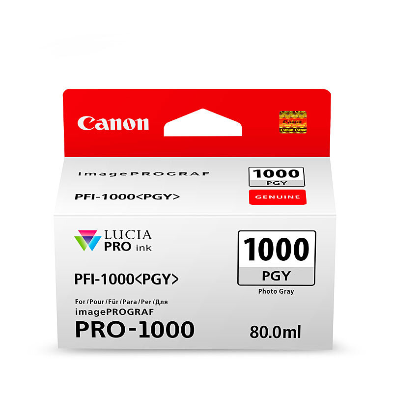 Canon PFI1000 Ph Grey Ink Cartridge OEM