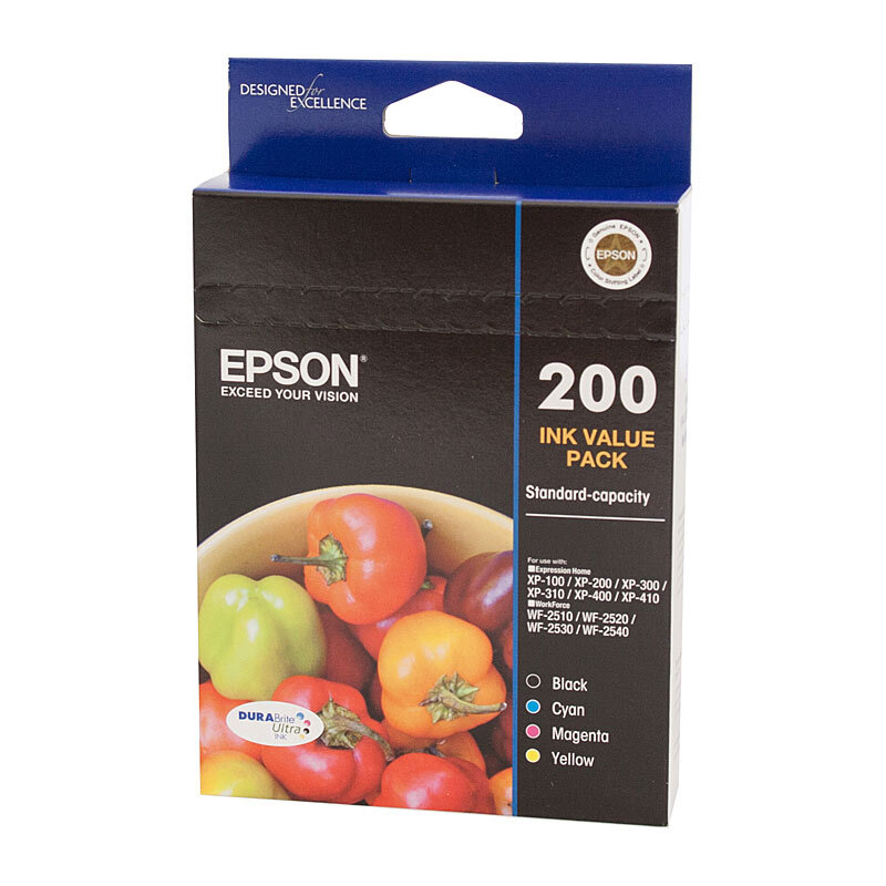 Epson 200 4 Ink Value Pack OEM
