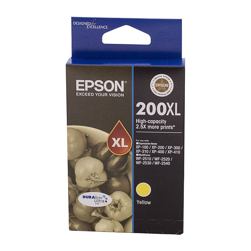 Epson 200XL Yellow Ink Cartridge OEM