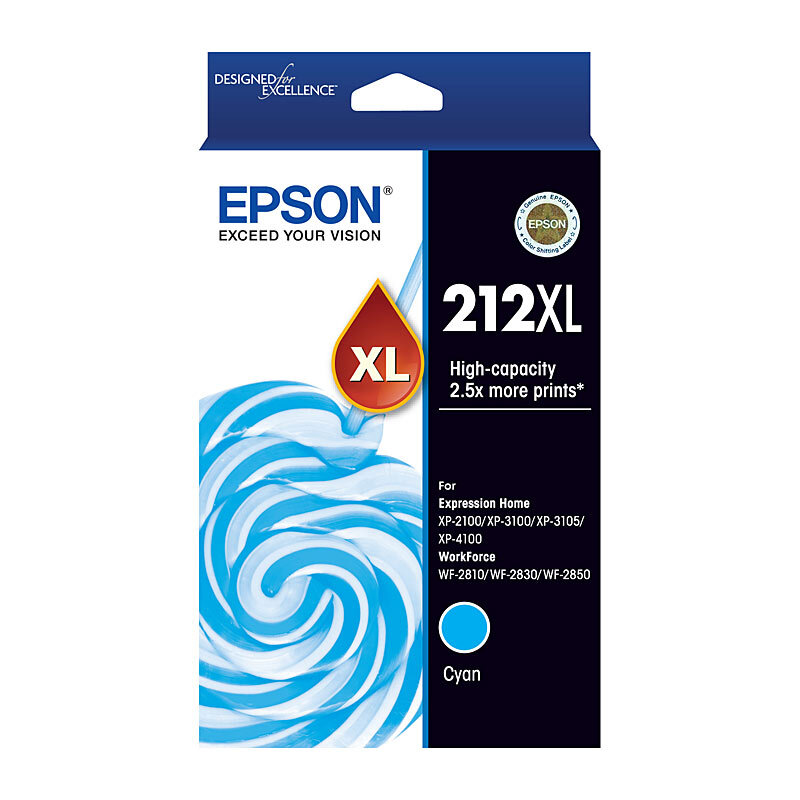 Epson 212XL Cyan Ink Cartridge OEM