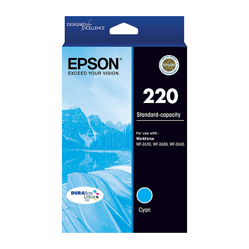Epson 220 Cyan Ink Cartridge OEM
