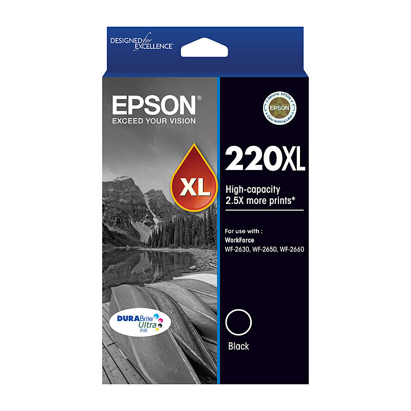 Epson 220XL Black Ink Cartridge OEM