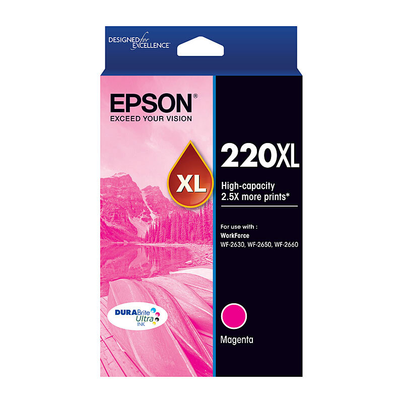Epson 220XL Magenta Ink Cartridge OEM