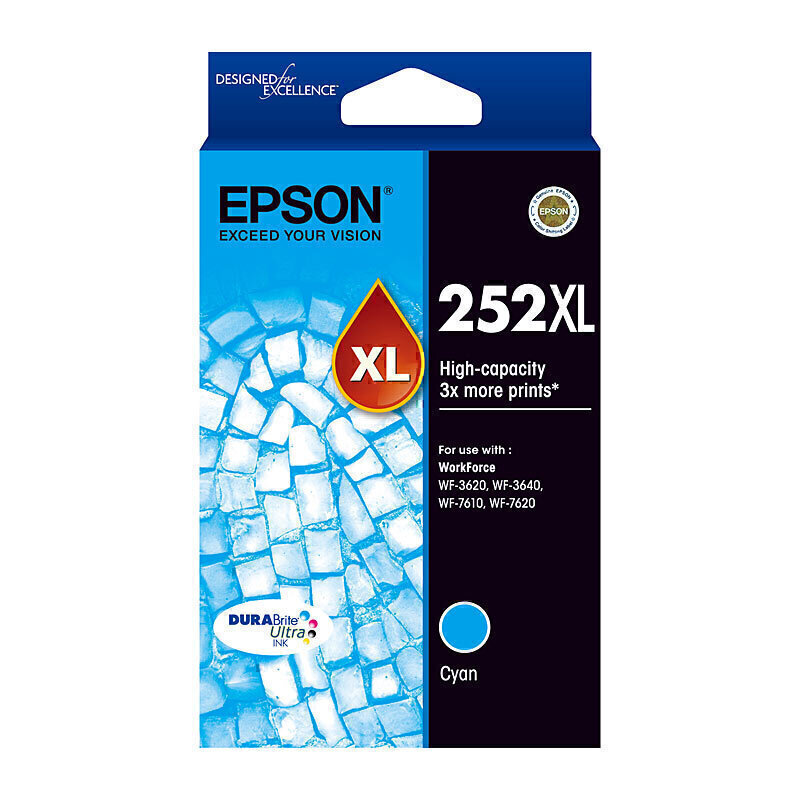 Epson 252XL Cyan Ink Cartridge OEM