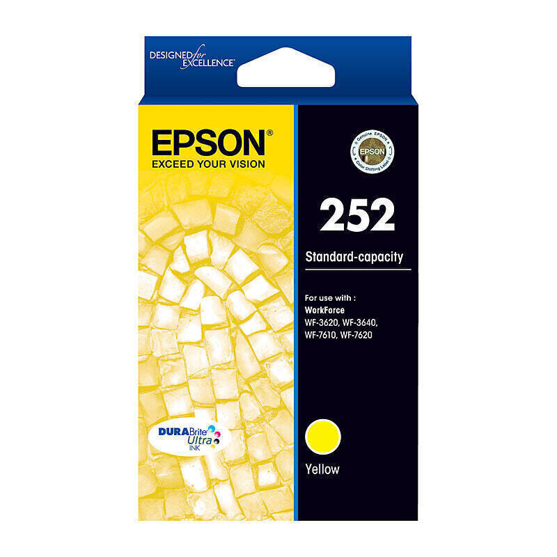 Epson 252 Yellow Ink Cartridge OEM
