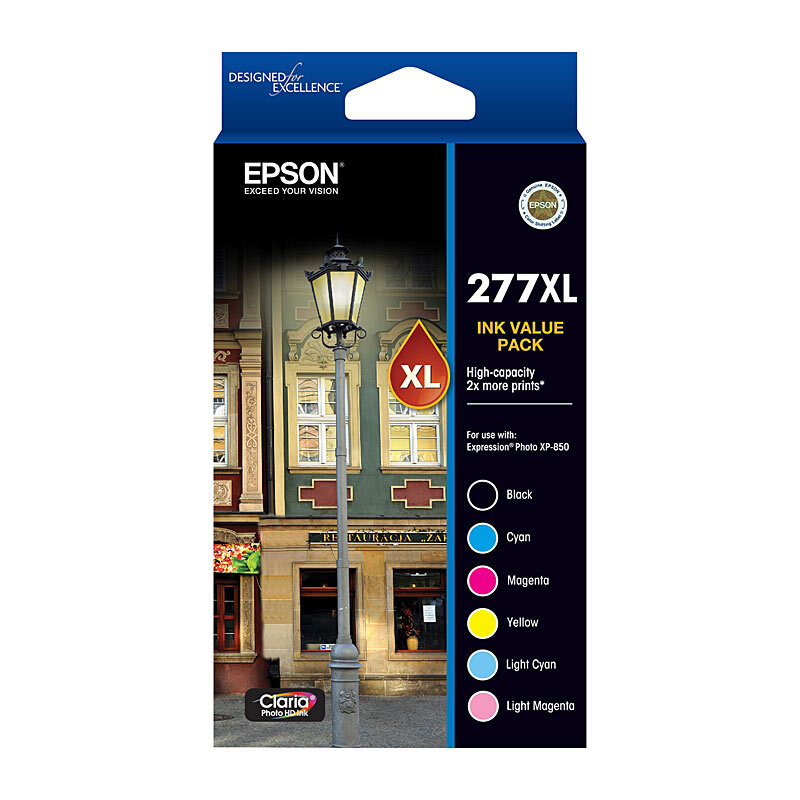 Epson 277XL 6 Ink Value Pack OEM