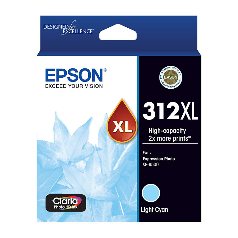 Epson 312XL Lt Cyan Ink Cartridge OEM
