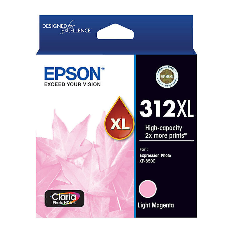 Epson 312XL Lt Mag Ink Cartridge OEM
