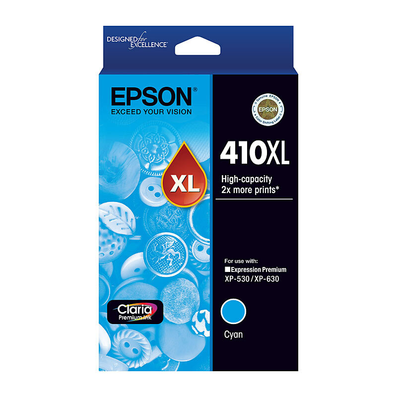 Epson 410XL Cyan Ink Cartridge OEM