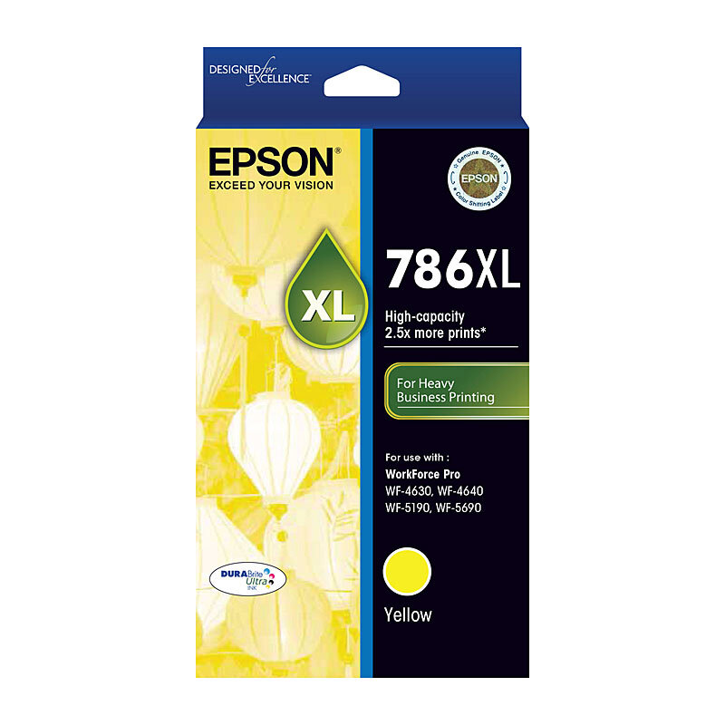 Epson 786XL Yellow Ink Cartridge OEM