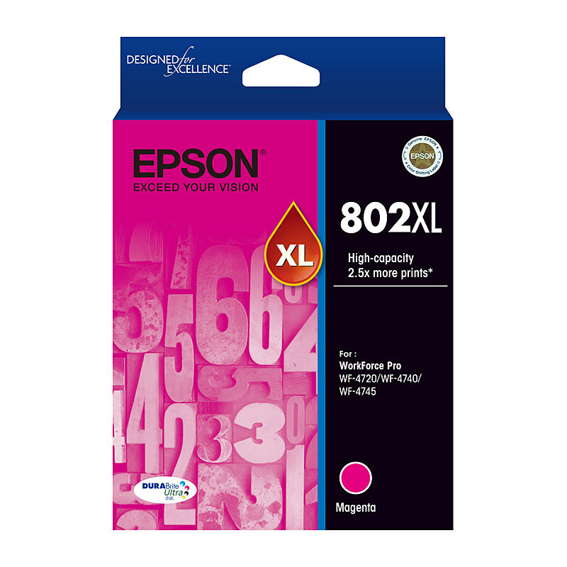Epson 802XL Mag Ink Cartridge OEM
