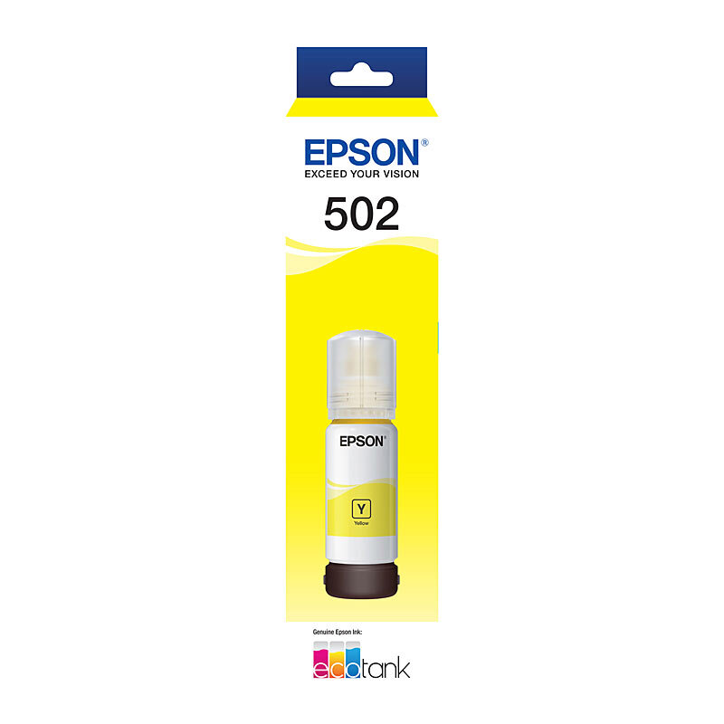 Epson T502 Yell EcoTank Bottle OEM Epson T502 Yell EcoTank Bottle OEM
