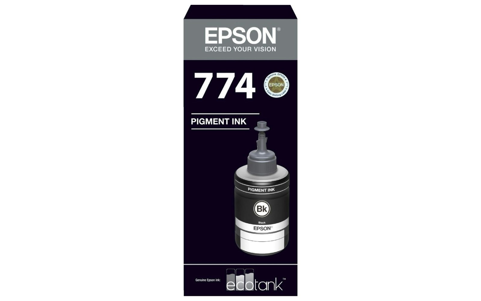 Epson T774 Blk EcoTank Bottle OEM