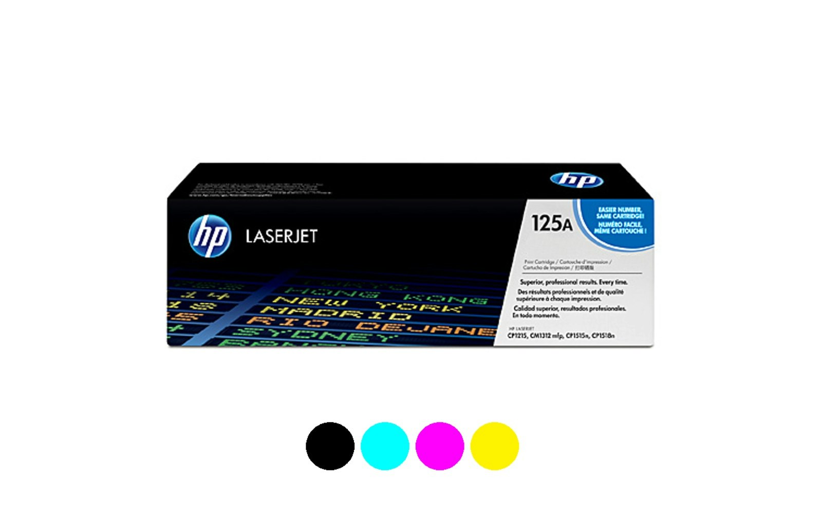 HP #125A Black Toner CB540A OEM