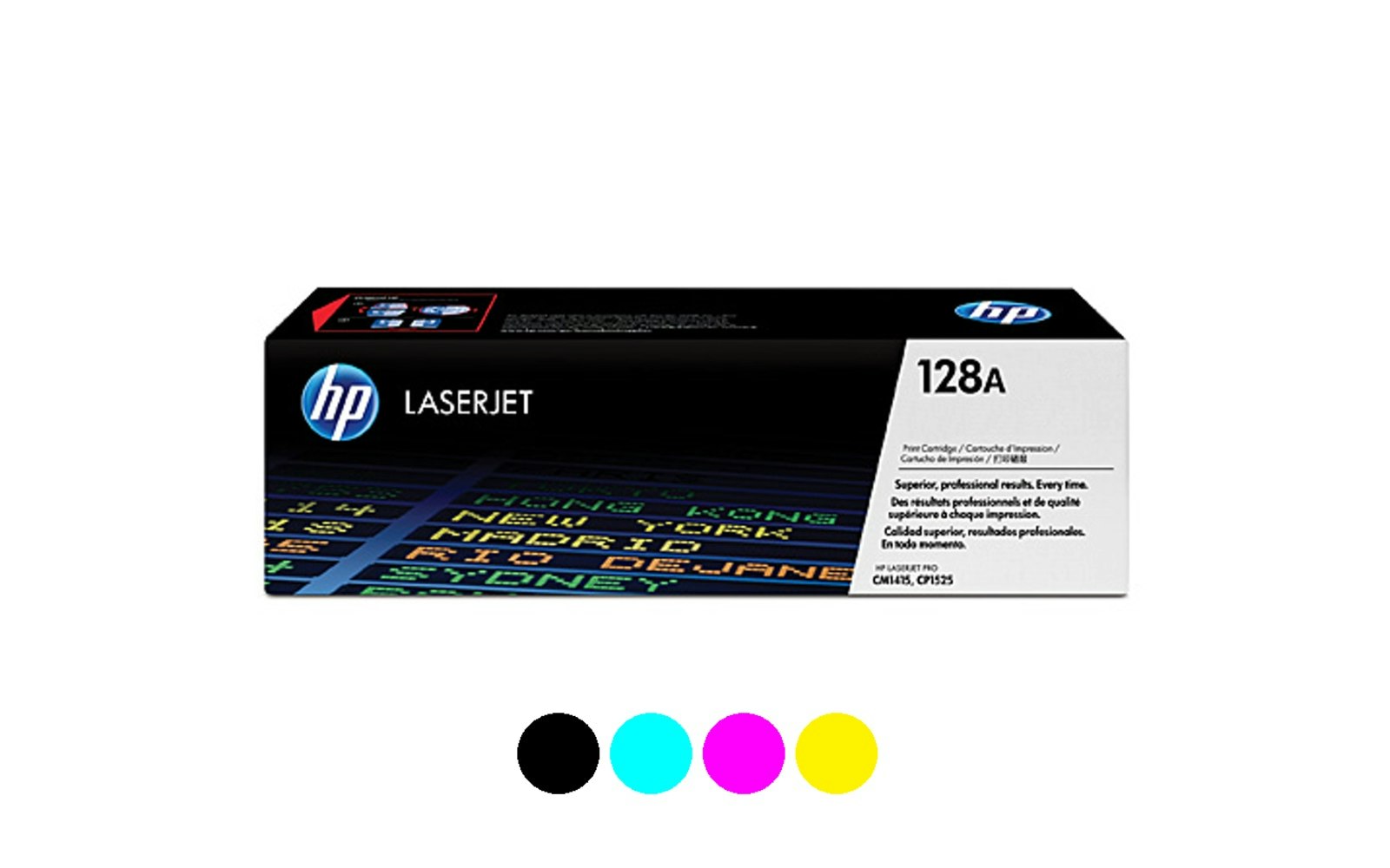 HP #128A Cyan Toner CE321A OEM