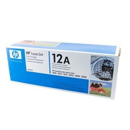 HP #12A Black Toner Q2612A OEM