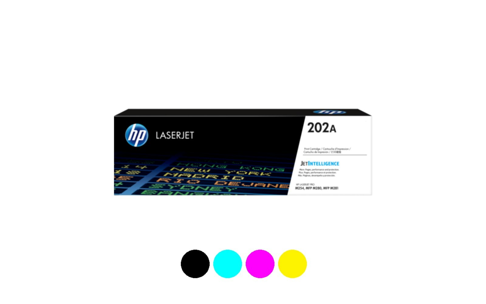 HP #202A Black Toner CF500A OEM