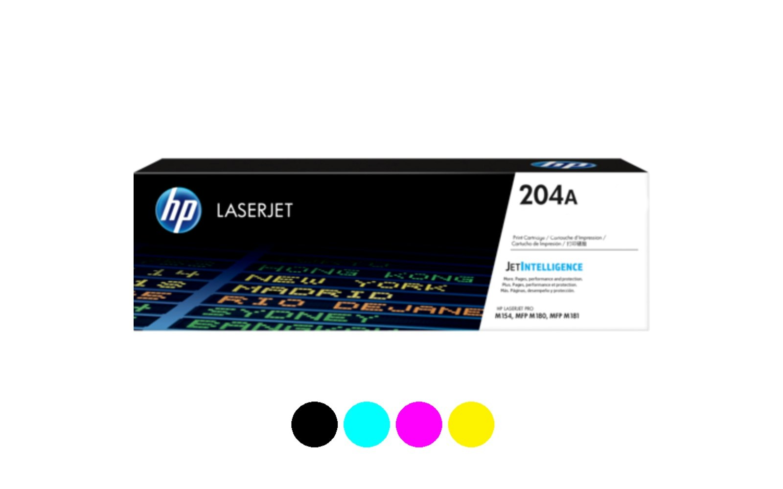 HP #204A Magenta Toner CF513A OEM
